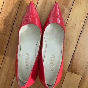Ralph Lauren pink Barbie heels :)